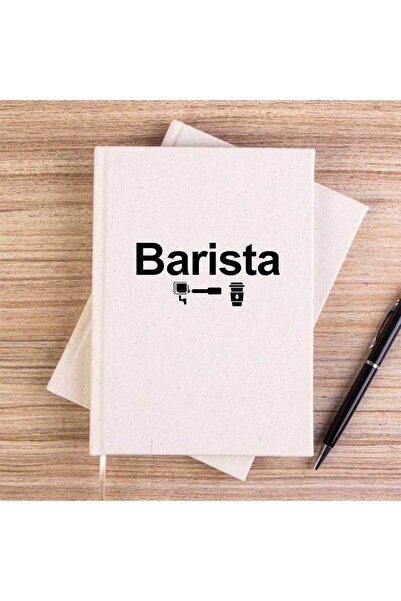 CrowsGate Barista Cream Unlined Canvas Notebook