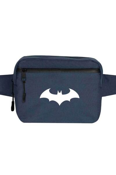CrowsGate Geantă de talie Batmn Arkham 3d Culoare bleumarin