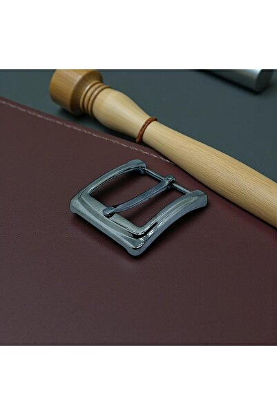 srtfootcare Cataramă pentru centură 3,8 cm Nichel negru 1 bucată