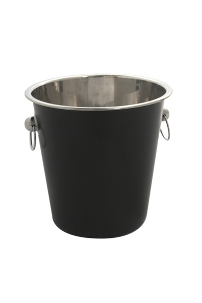 Raki Frapiera inox 22cm cu inele, neagra