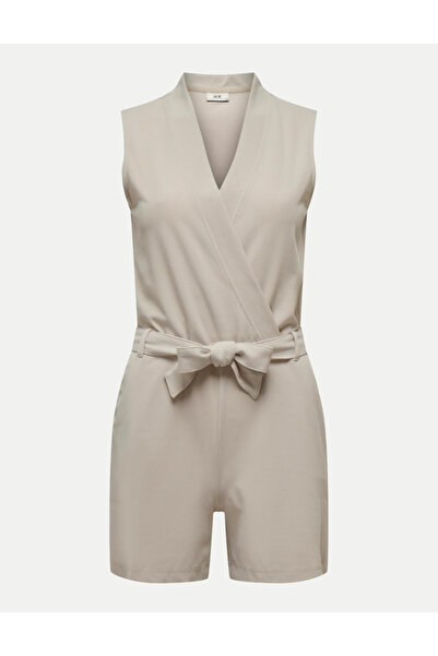 ONLY short jumpsuit, beige