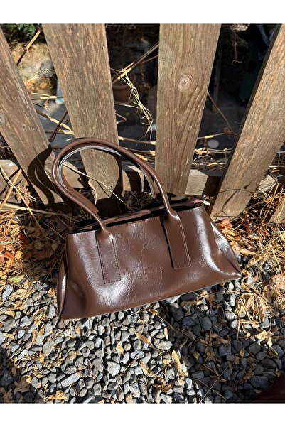 ila bags Geantă maro cireș