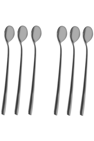 Raki Set of 6 cocktail spoons for bar 20cm