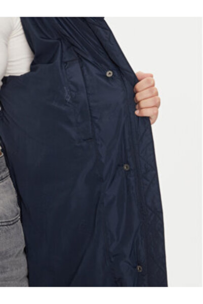 Tommy Jeans Palton de iarnă pentru femei DW0DW18860 Albastru