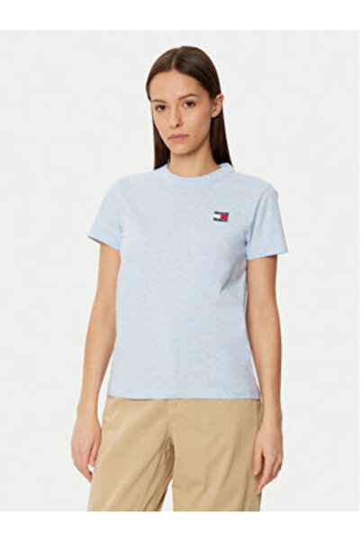 Tommy Jeans Women's T-Shirt DW0DW20153 Light Blue