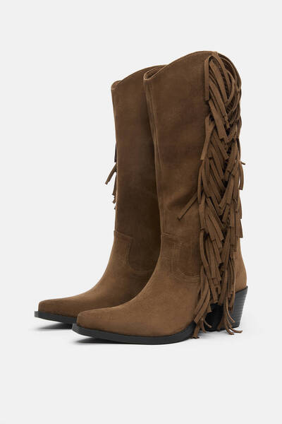 Pull & Bear Püsküllü kovboy çizme