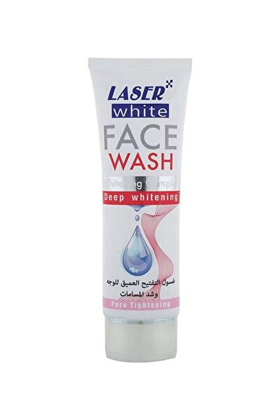 LASER WHITE غسول الوجه لتبييض عميق أبيض 100 مل