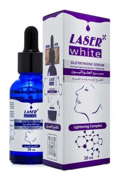 LASER WHITE سيروم الجلوتاثيون لتفتيح البشرة 30 مل