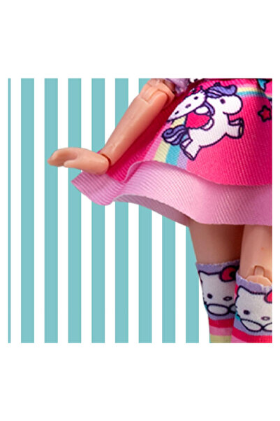 Hello Kitty دمية يونيكورن كاندي من مانغا بطول 19.5 سم طراز HKTF0000