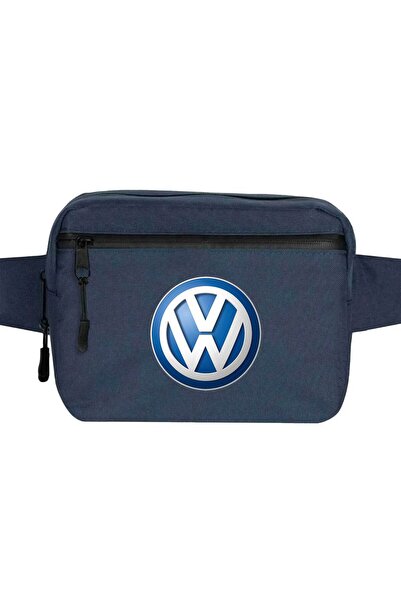 CrowsGate Geantă de talie cu logo Volkswagen Culoare bleumarin