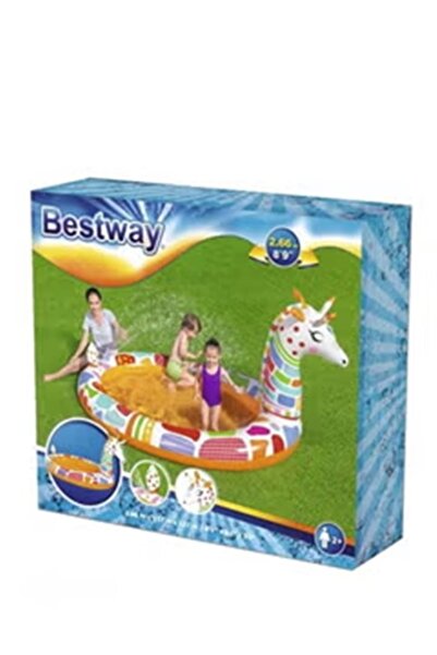 Generic حوض سباحة رائع على شكل زرافة 53089 266x157x127سنتيمتر