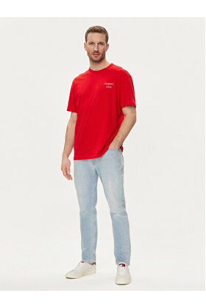 Tommy Jeans Tricou bărbătesc DM0DM18872 roșu