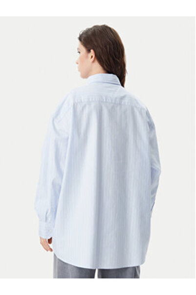 Tommy Jeans Women's Shirt DW0DW20289 Blue