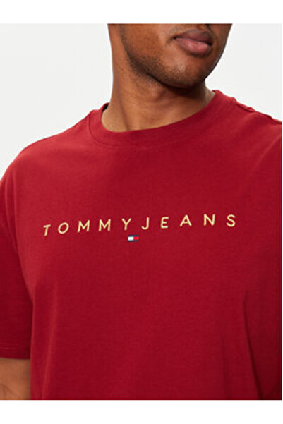 Tommy Jeans Men's T-Shirt DM0DM19694 Red