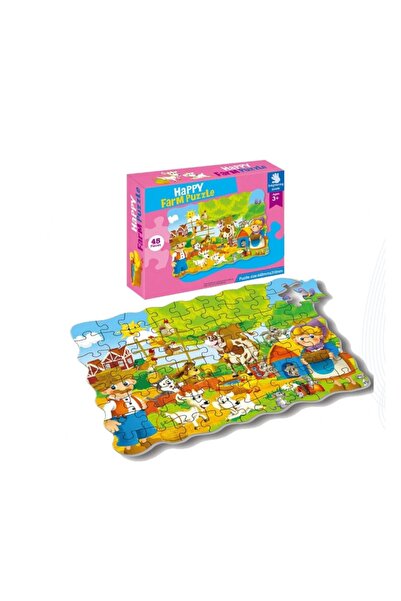 Generic مجموعة ألعاب أحجية الصور المقطوعة الكرتونية المكونة من 45 قطعة للأطفال