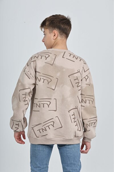 Toontoy Boy's Play Printed Sweatshirt