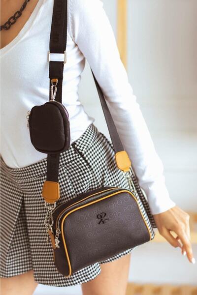 Çanta Trend Women's Removable Mini Wallet Bag