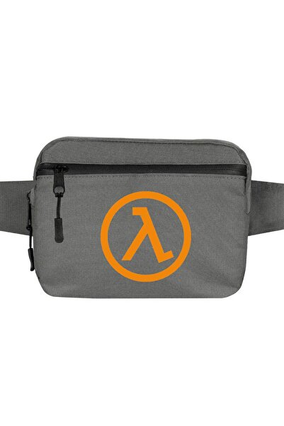 CrowsGate Half Life Logo Waist Bag Grey Color