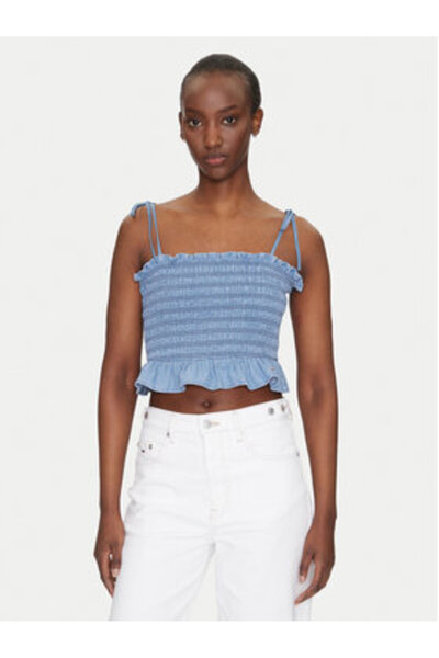 Tommy Jeans Top pentru femei DW0DW20284 Multicolor