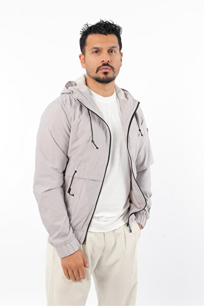 Rodrigo Men's Sports Seasonal Lined Hooded Waterproof Windproof Raincoat