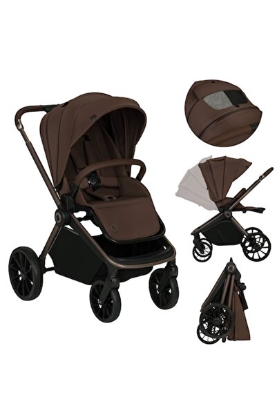 Lionelo Cărucior multifuncțional Mika Plus, culoare Mocha