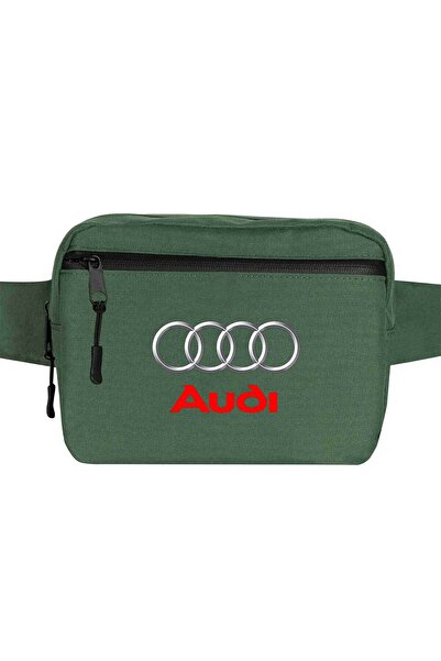 CrowsGate Geantă cu logo Audi Culoare verde