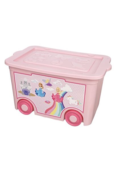 Genel Markalar Desenli tekerlekli oyuncak kutusu