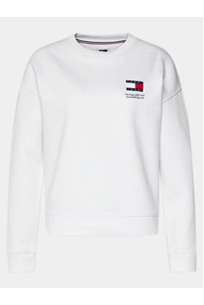 Tommy Jeans Women's Sweatshirt DW0DW17328 White