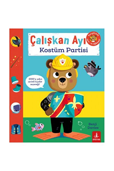 Büyülü Fener Çalışkan Ayı - Kostüm Partisi (Ciltli - Hareketli Kitap)