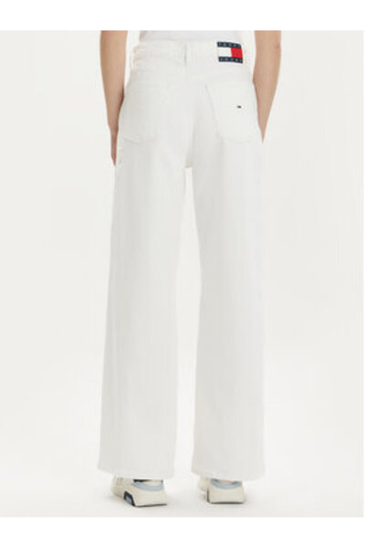 Tommy Jeans Blugi pentru femei DW0DW18322 Albi