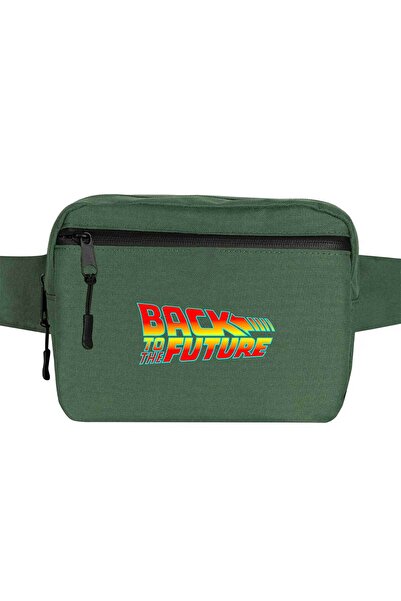 CrowsGate Geantă de talie Back To The Future - Culoare verde
