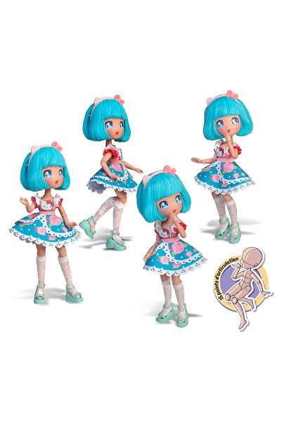 Hello Kitty دمية مانغا 19.5 سم جميلة باللون الوردي HKTF0000