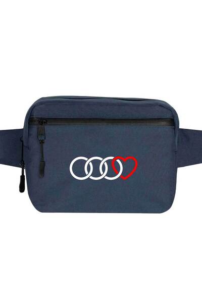 CrowsGate 3 geanți Audi Rings Hearth, culoare bleumarin