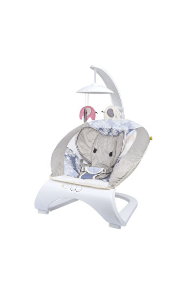 Babylove كرسي هزاز على شكل فيل موسيقي 33-1592378G