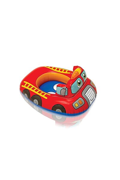 Generic نفخ كيدي السباحة بركة المياه تعويم الدائري كروزر الأحمر