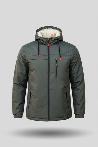 ABİLLİTA Зимовий водо- та вітронепроникний хутряний пальто