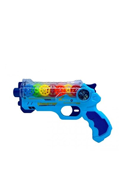 Generic مسدس كهربائي شفاف مزود بالموسيقى والضوء