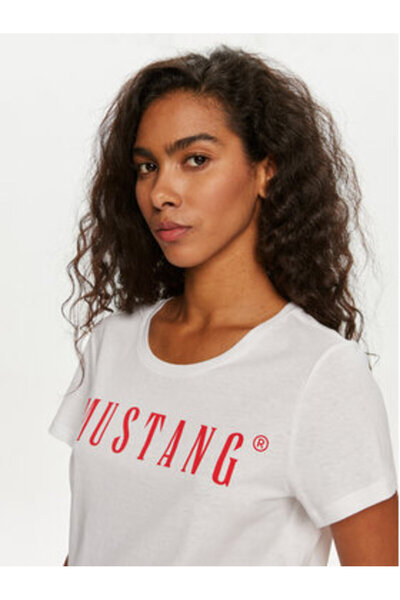 Mustang Γυναικείο T-Shirt 1013933 Λευκό