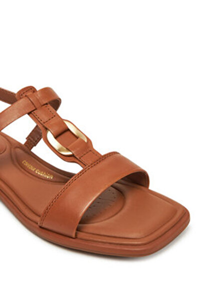 CLARKS Γυναικεία Σανδάλια καφέ CLARKS-26181242 ΑΝΟΙΧΤΟ ΔΕΡΜΑ