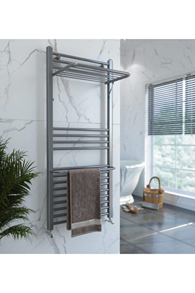 Duffmart Practical 5/11 Amortisörlü 50x110 cm Telegrey Havlupan