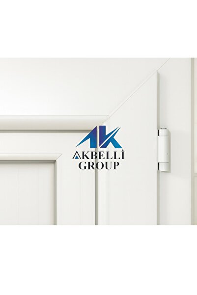 AKBELLİ GROUP Pvc Pimapen Door Window Hinge Steel 90mm White