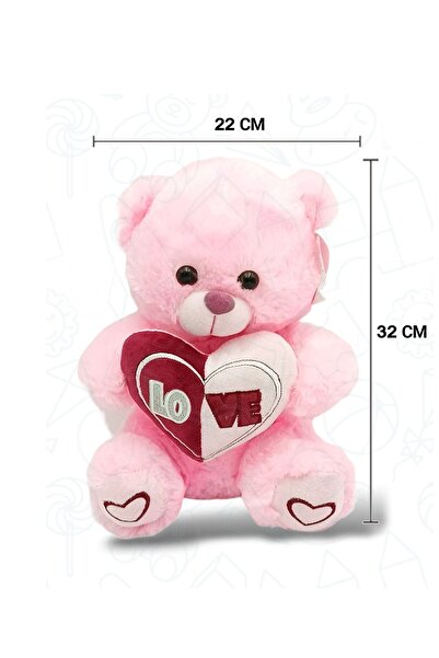 Generic لعبة أنا أحبك تيدي بير القطيفة