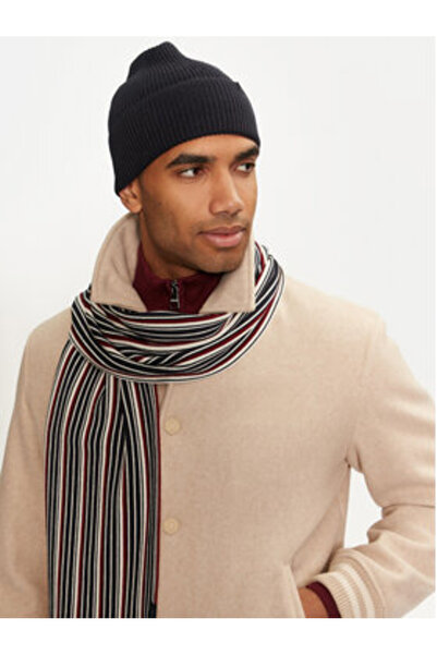 Tommy Hilfiger Men's Scarf and Hat Set AM0AM12939 Multicolor