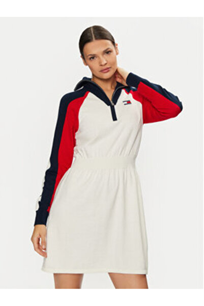 Tommy Jeans Rochie de zi cu zi pentru femei DW0DW19467 Multicoloră