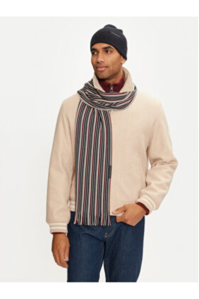 Tommy Hilfiger Men's Scarf and Hat Set AM0AM12939 Multicolor