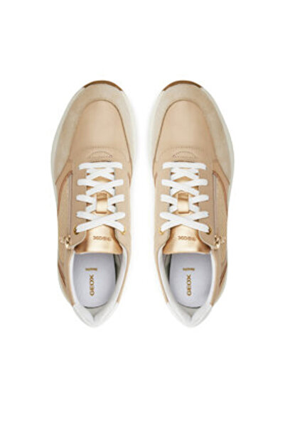 Geox Γυναικεία Αθλητικά Παπούτσια μπεζ GEOX-D45MXE-085QD C6738