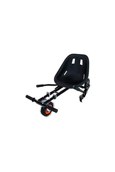 Smart Balance Hoverseat – Black Hoverkart with double suspensions, compatible with any hoverboard, adjustable length