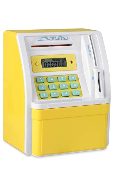 Generic حصالة ماجيك واند ماشين بيجي مع بطاقة الصراف الآلي الشخصية وشاشة LCD ل...