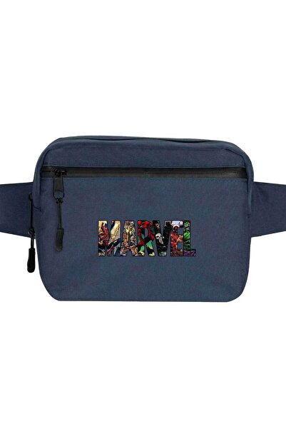 CrowsGate Geantă Marvel Heroes In Post 2 Culoare bleumarin