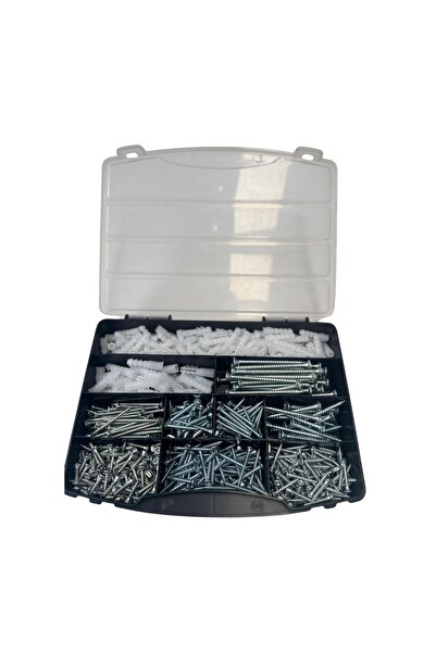 MGK HİDROLİK & ENDÜSTRİYEL SİYAH 362 Parça 11 Çeşit SİYAH Vida ve Dübel Seti ...